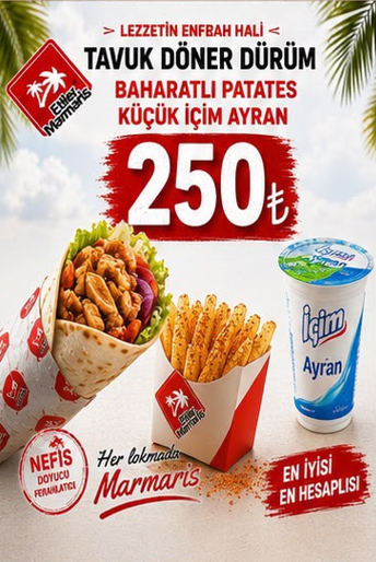 Tavuk Döner Dürüm Menü