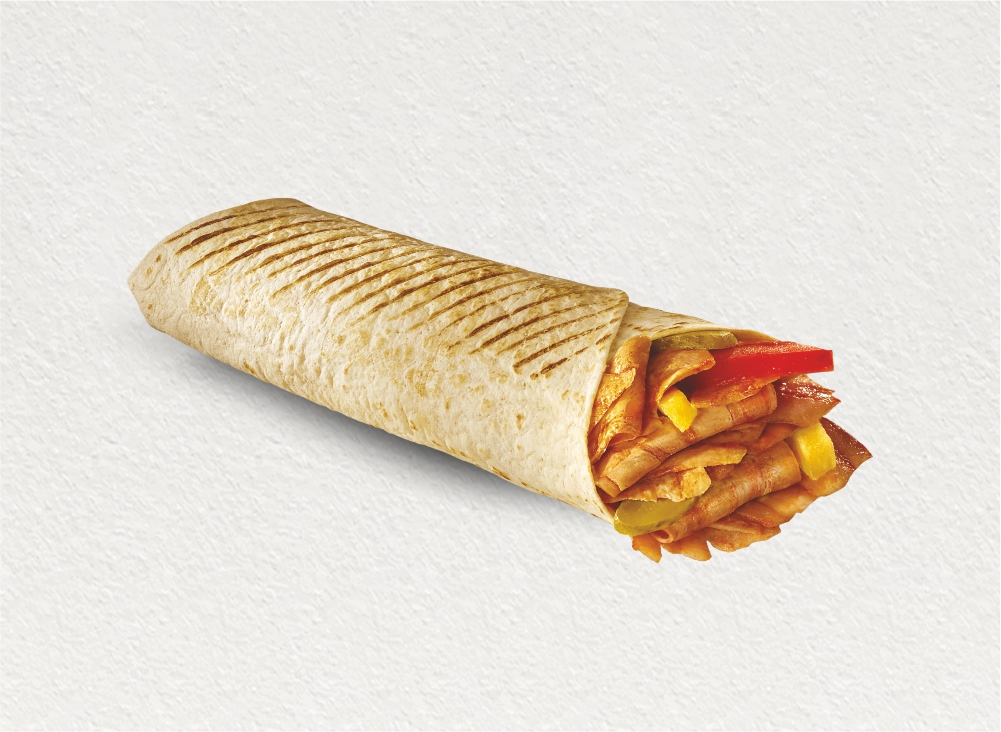 Özel Soslu Dürüm Tavuk Döner