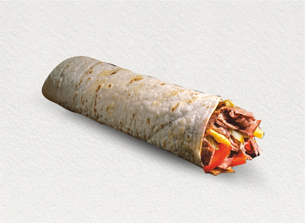 Kaşarlı Dürüm Et Döner