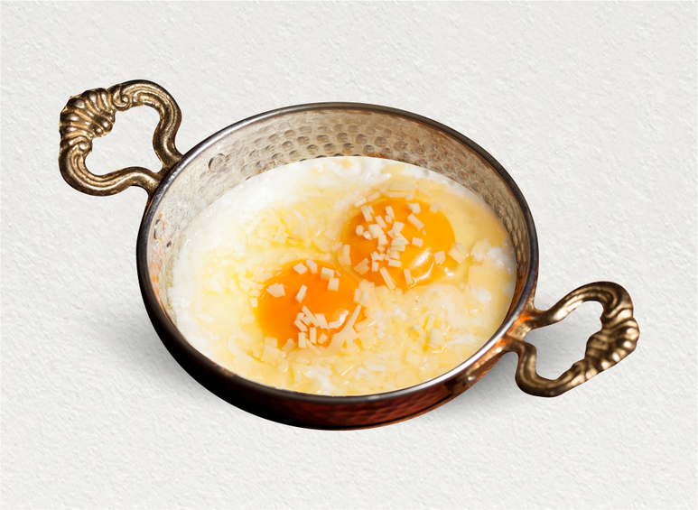 Kaşarlı Yumurta