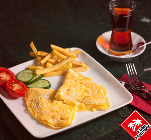Kaşarlı Omlet