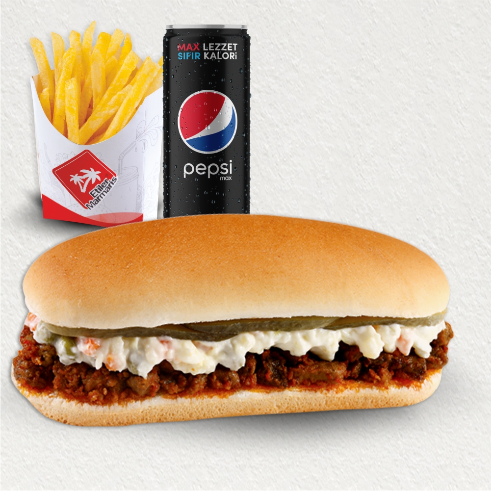 Ciğer Amerikanlı Sandviç Menü