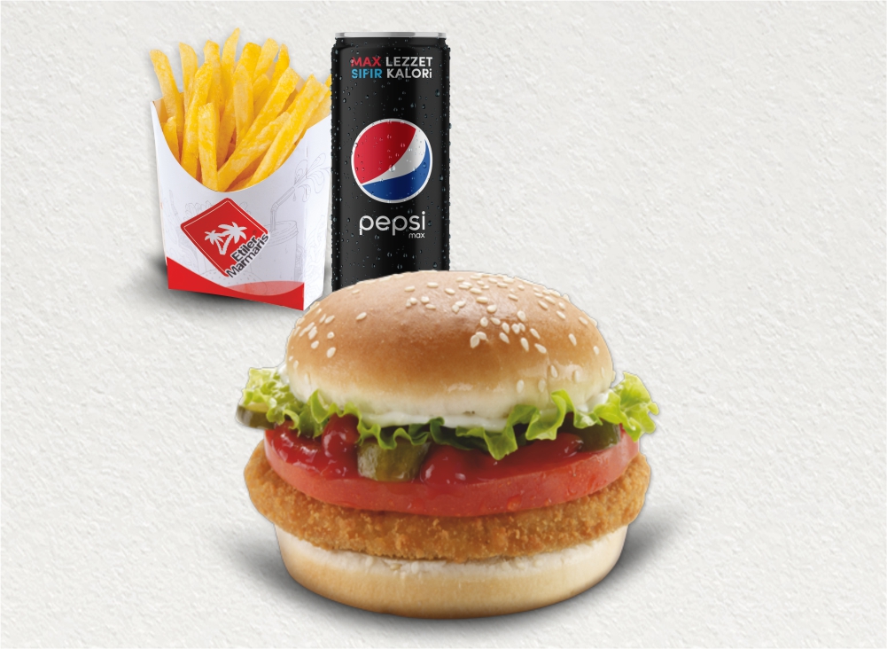 Tavuk Burger Menü