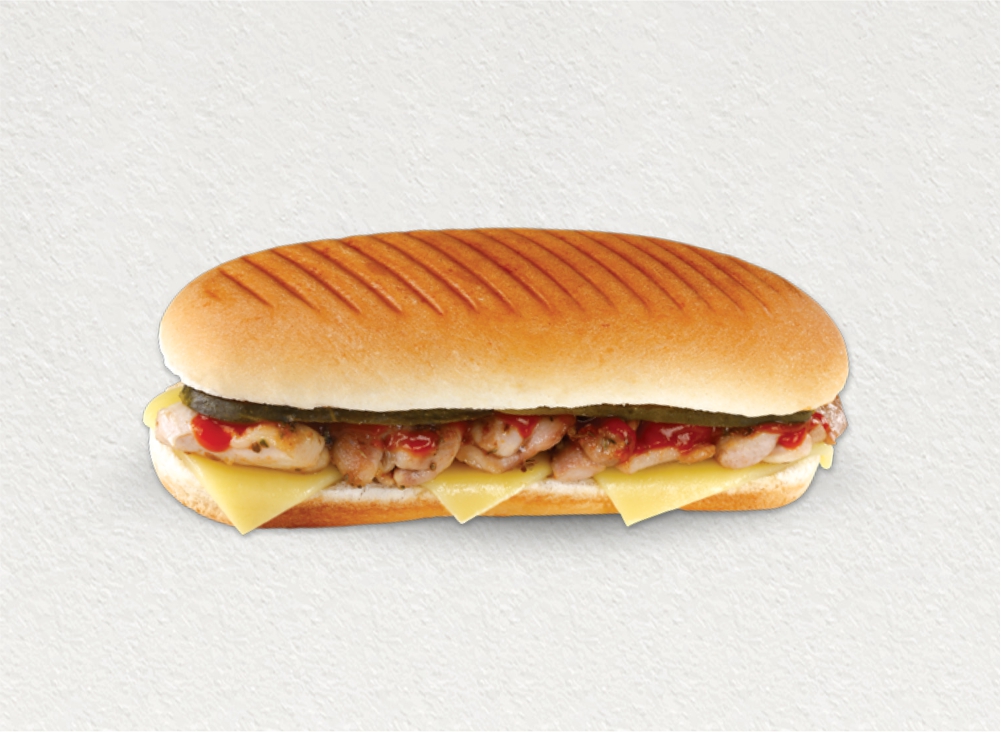 Tavuk Kaşarlı Sandviç