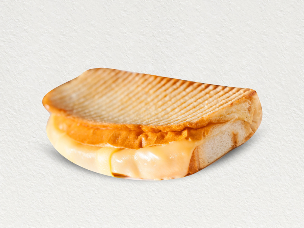 Ayvalık Ekmeğine Kaşarlı Tost