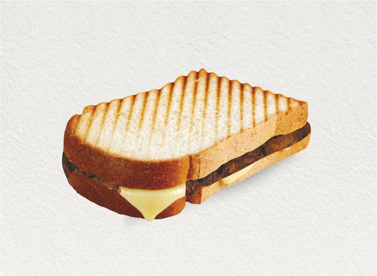 Kavurma Kaşarlı Tost